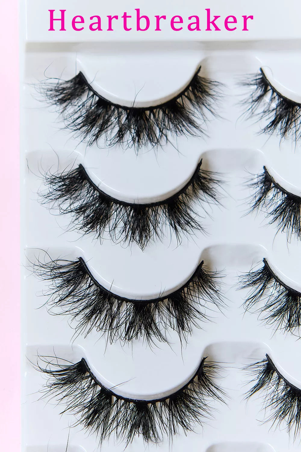 SO PINK BEAUTY Mink Eyelashes 5 Pairs - Alwesbo Fashion