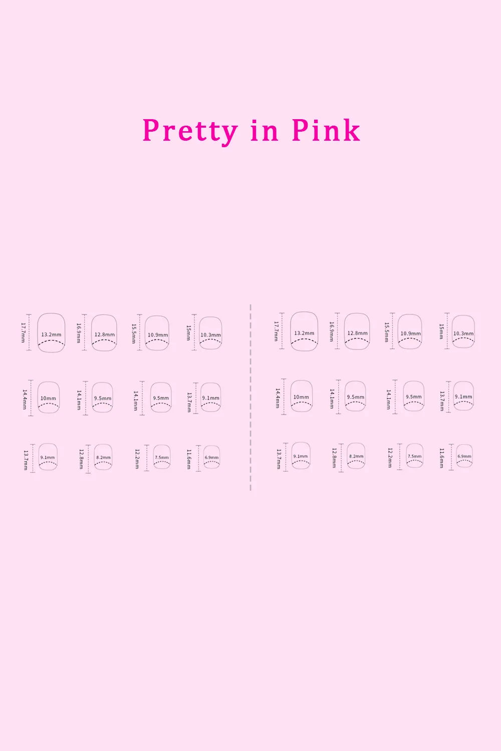 SO PINK BEAUTY Press On Nails 2 Packs - Alwesbo Fashion