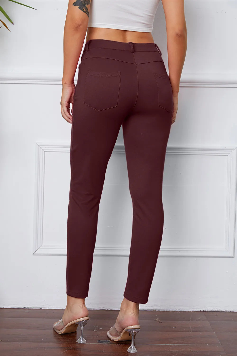 StretchyStitch Pants by Basic Bae - Alwesbo Fashion