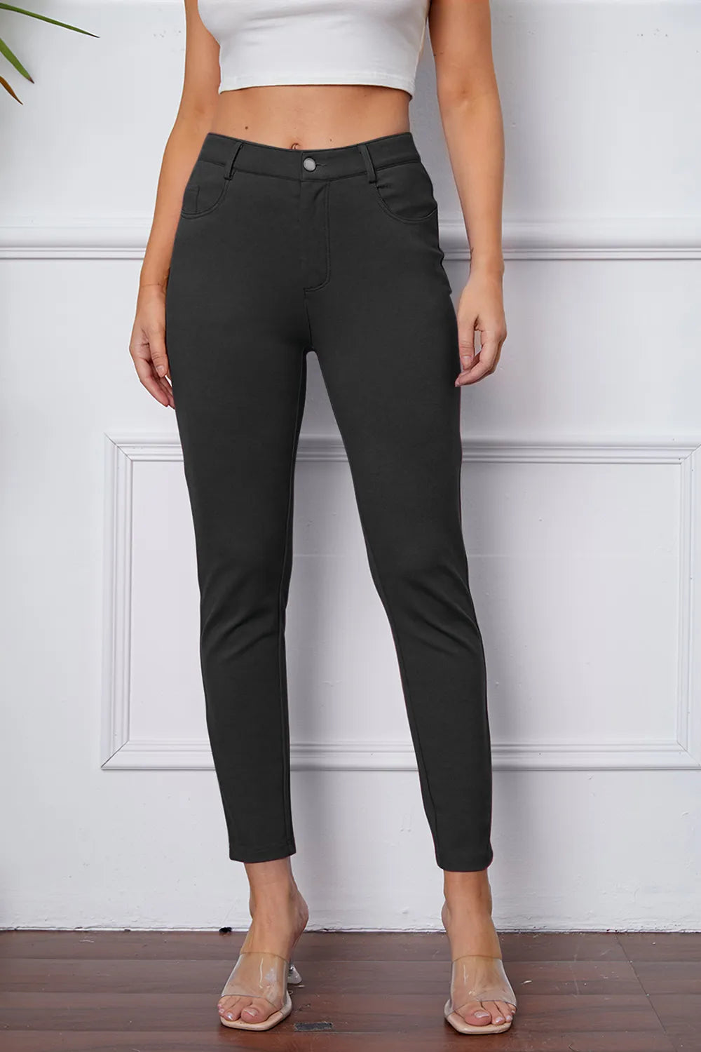 StretchyStitch Pants by Basic Bae - Alwesbo Fashion