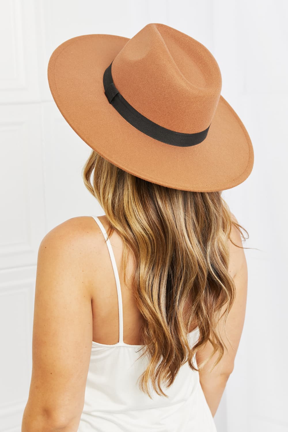 Fame Enjoy The Simple Things Fedora Hat - Alwesbo Fashion