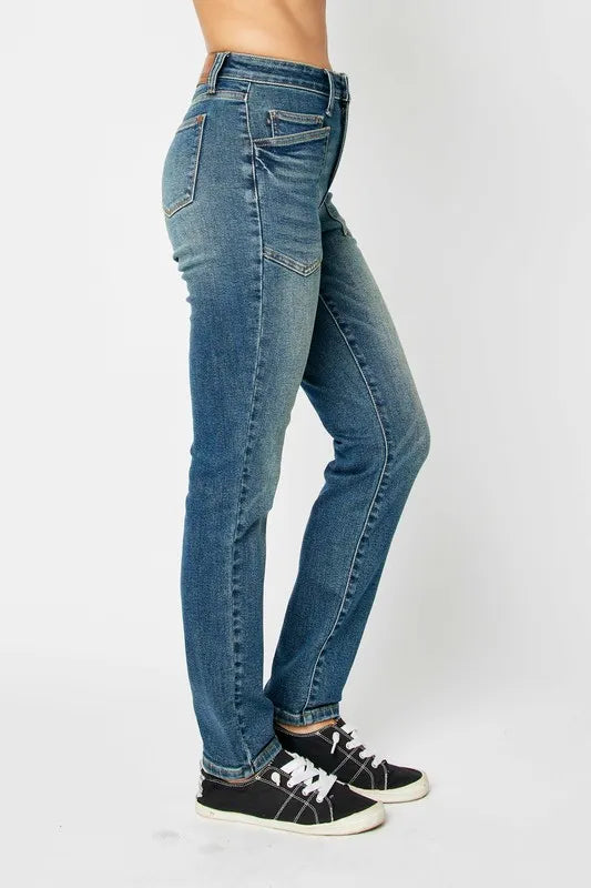 Judy Blue Full Size High Waist Skinny Jeans - Alwesbo Fashion