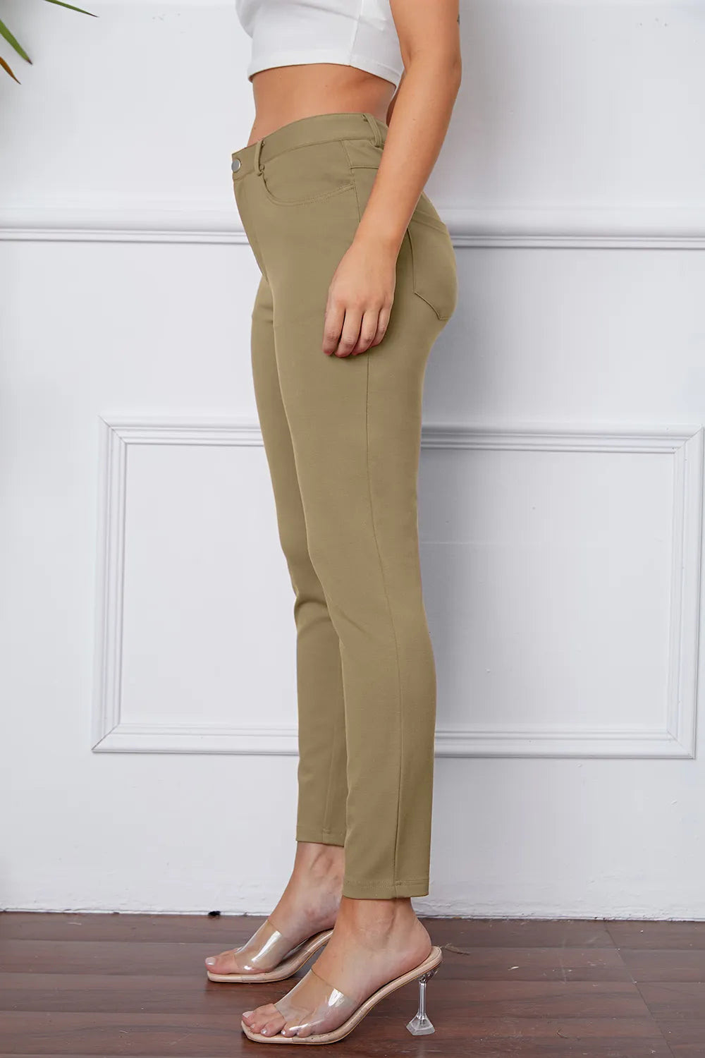 StretchyStitch Pants by Basic Bae - Alwesbo Fashion