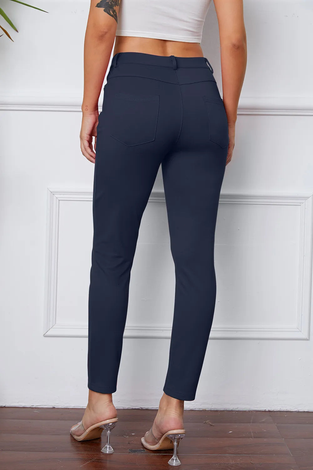 StretchyStitch Pants by Basic Bae - Alwesbo Fashion