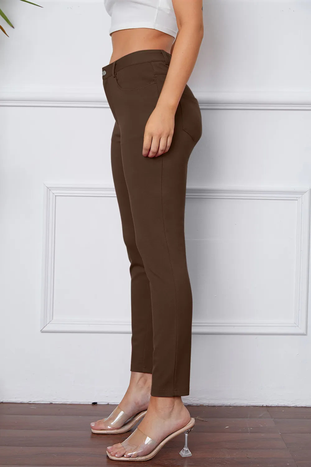 StretchyStitch Pants by Basic Bae - Alwesbo Fashion