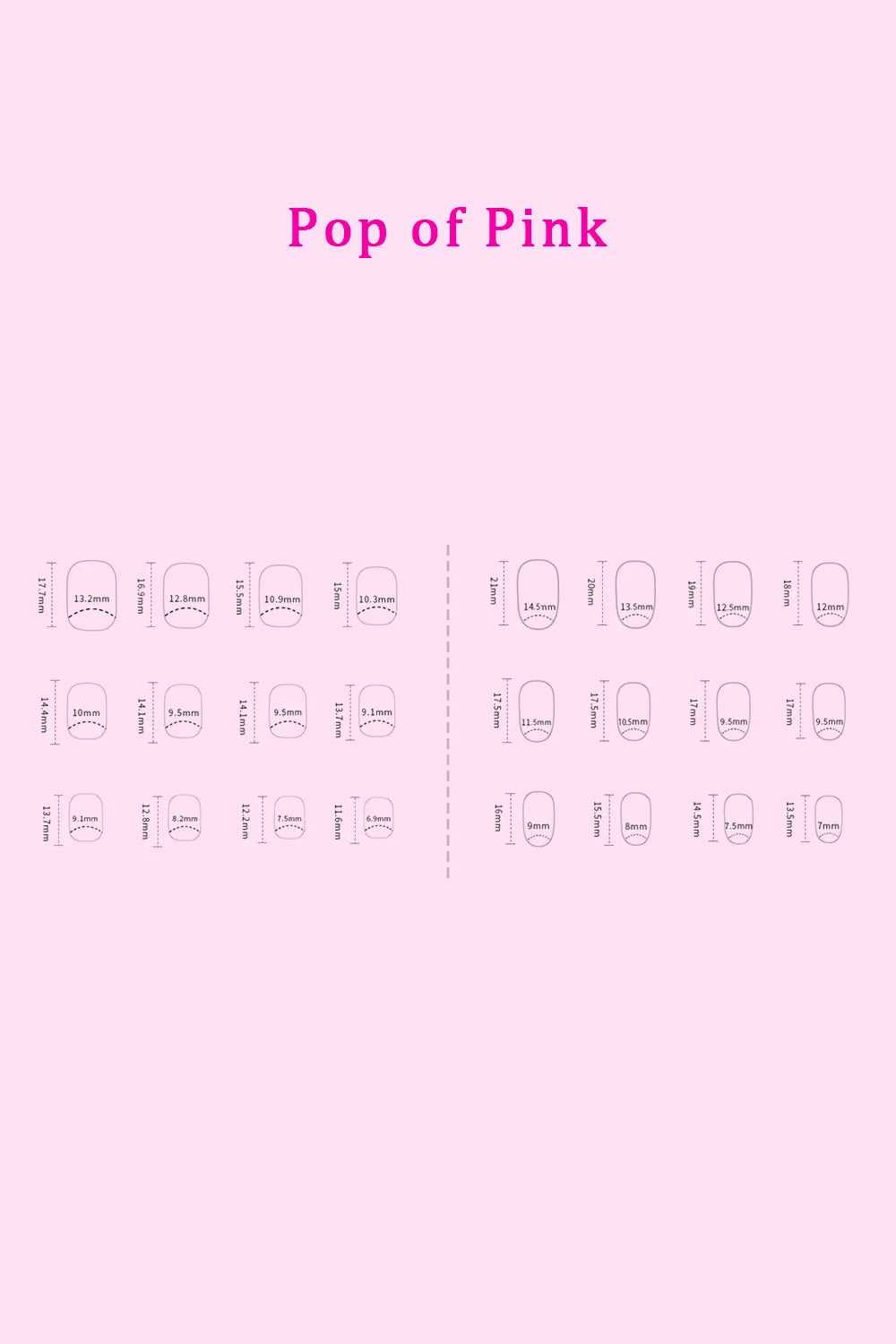 SO PINK BEAUTY Press On Nails 2 Packs - Alwesbo Fashion