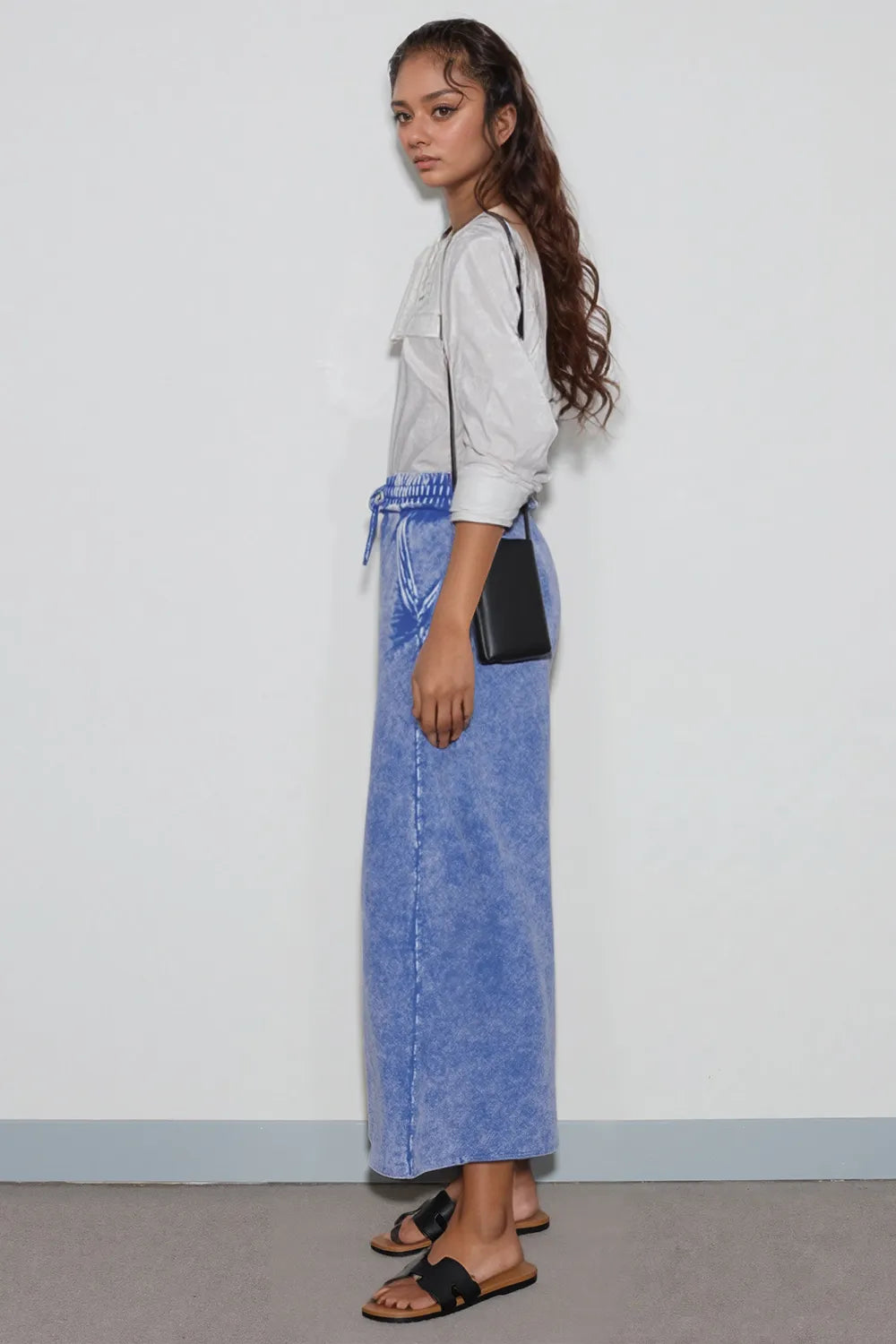 Zenana Washed French Terry Palazzo with Pockets - Alwesbo Fashion