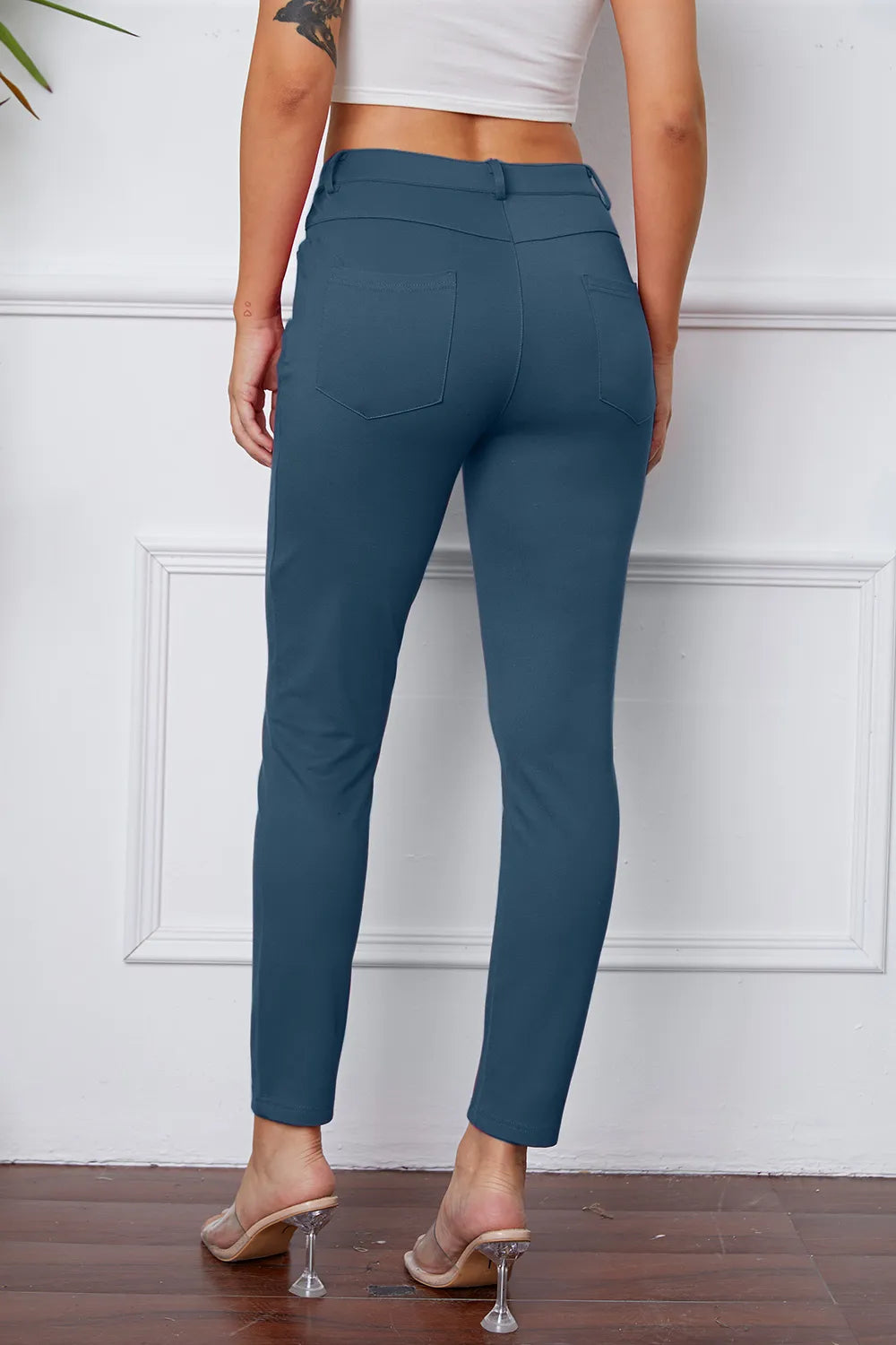StretchyStitch Pants by Basic Bae - Alwesbo Fashion