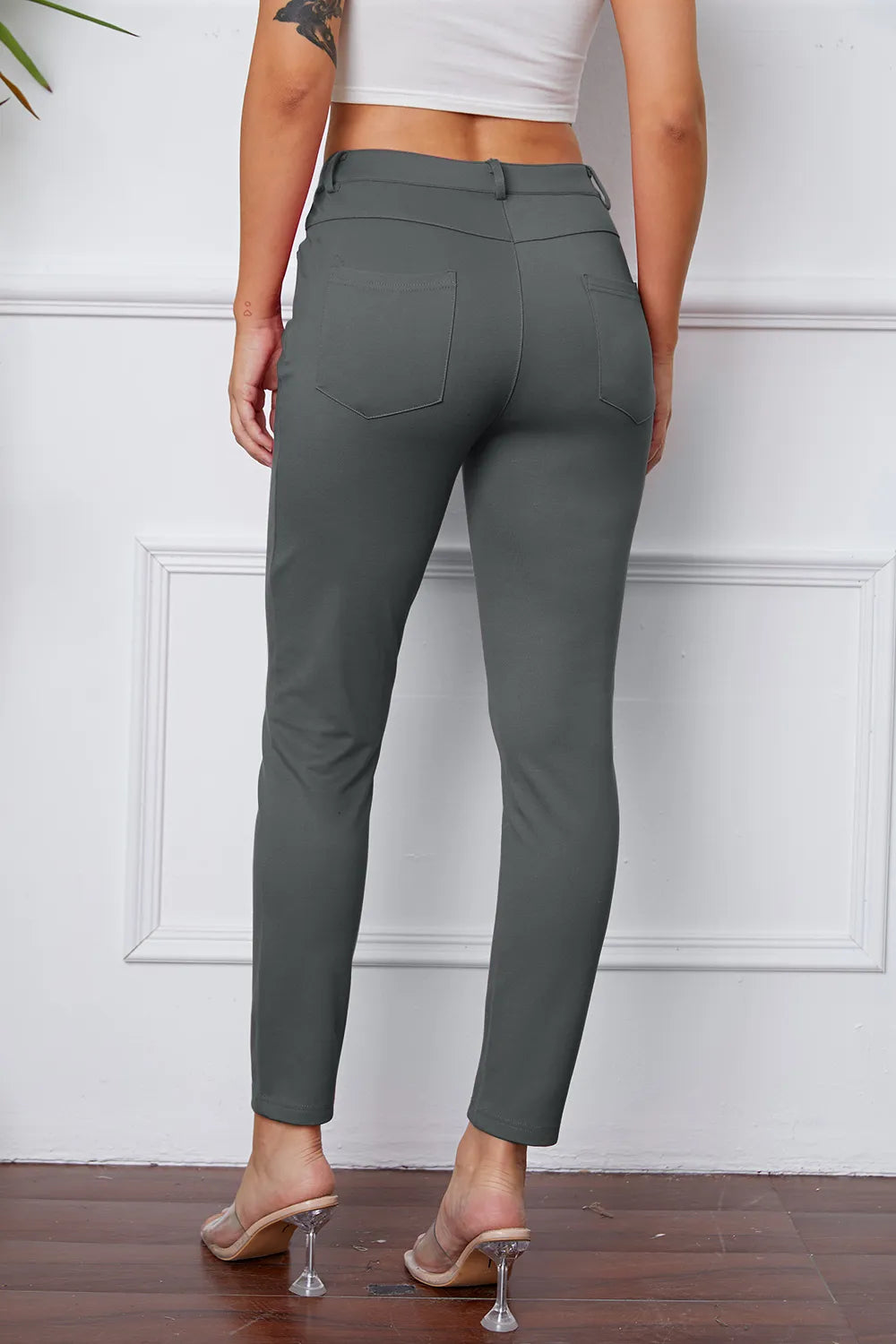 StretchyStitch Pants by Basic Bae - Alwesbo Fashion