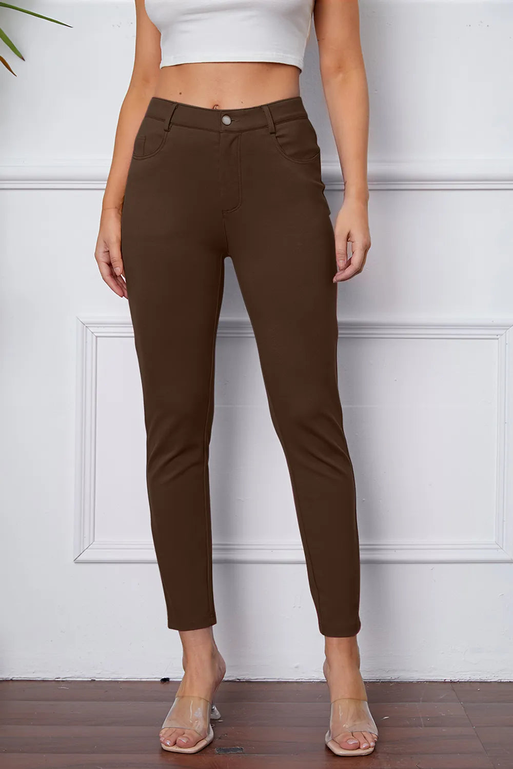 StretchyStitch Pants by Basic Bae - Alwesbo Fashion