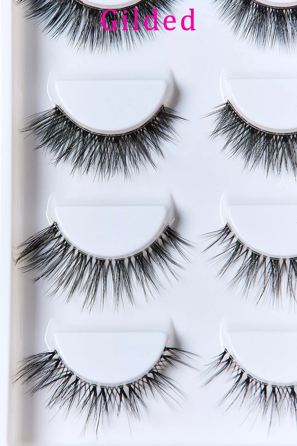 SO PINK BEAUTY Faux Mink Eyelashes Variety Pack 5 Pairs - Alwesbo Fashion