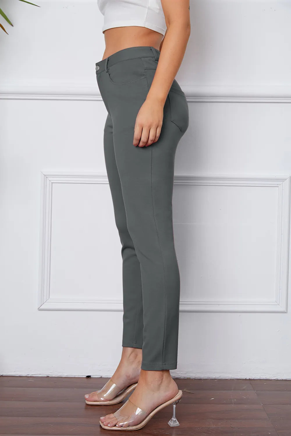 StretchyStitch Pants by Basic Bae - Alwesbo Fashion