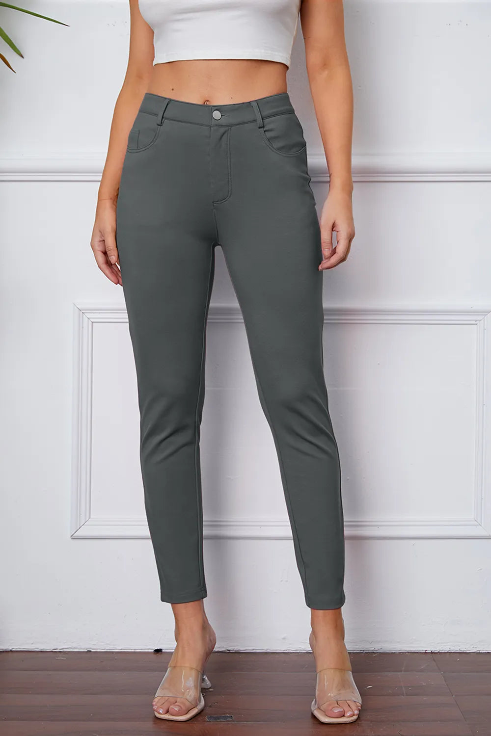 StretchyStitch Pants by Basic Bae - Alwesbo Fashion