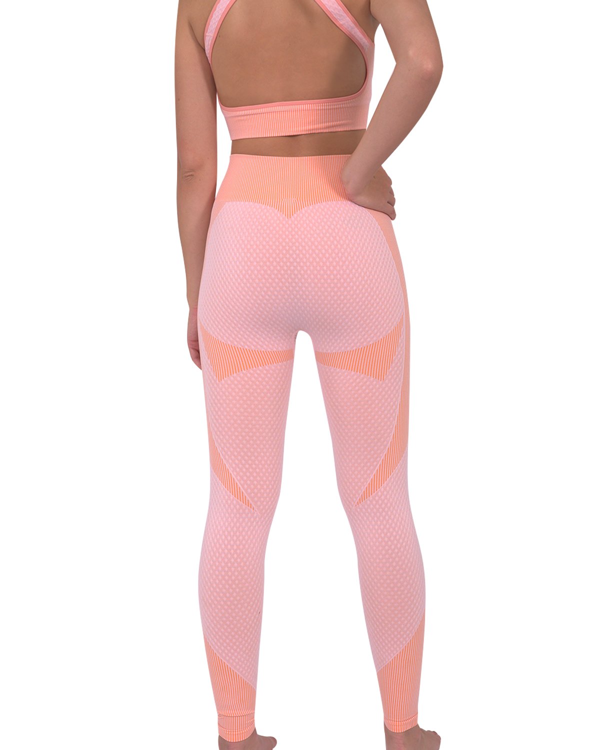 Seamless Pink Leggings for Women – Comfortable & Stretchy - Alwesbo Fashion