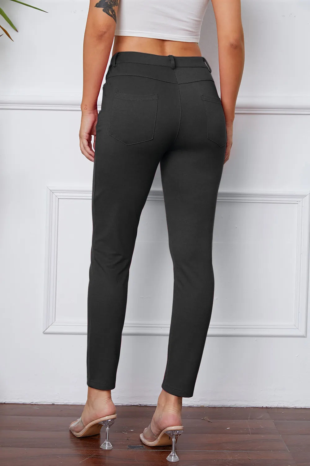 StretchyStitch Pants by Basic Bae - Alwesbo Fashion
