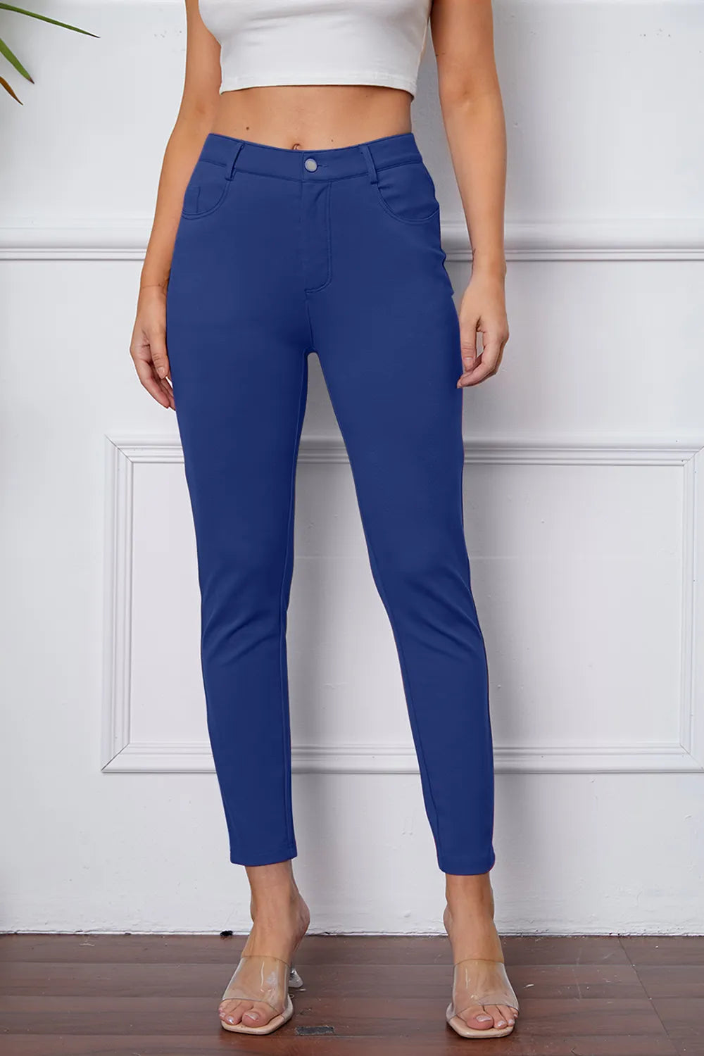 StretchyStitch Pants by Basic Bae - Alwesbo Fashion