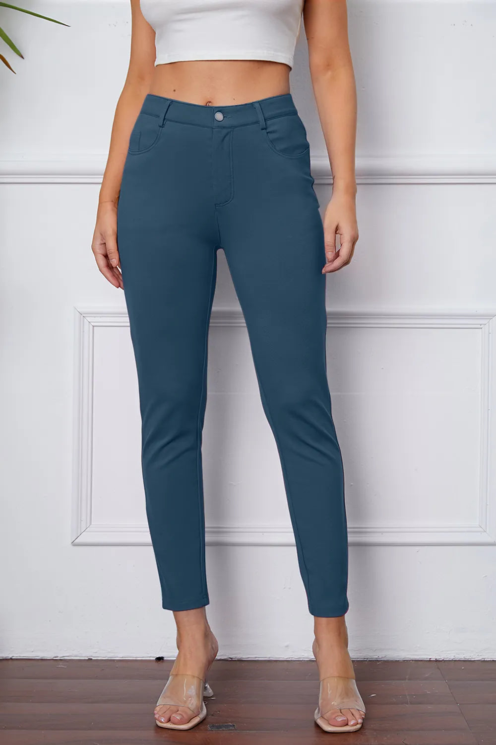 StretchyStitch Pants by Basic Bae - Alwesbo Fashion