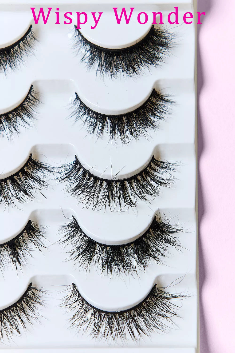 SO PINK BEAUTY Mink Eyelashes Variety Pack 5 Pairs - Alwesbo Fashion