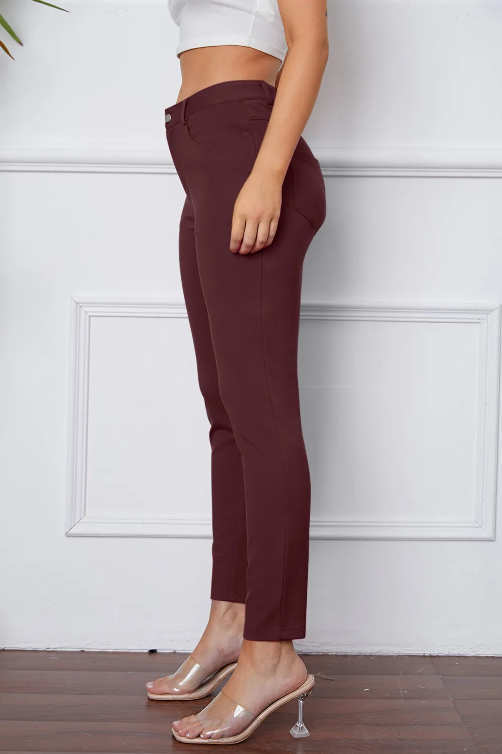 StretchyStitch Pants by Basic Bae - Alwesbo Fashion