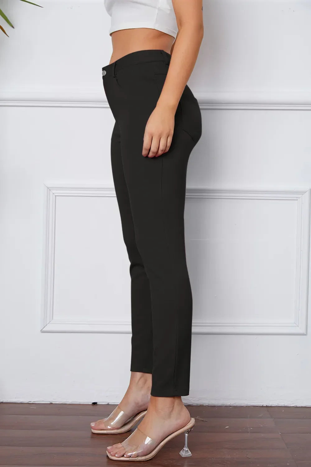 StretchyStitch Pants by Basic Bae - Alwesbo Fashion