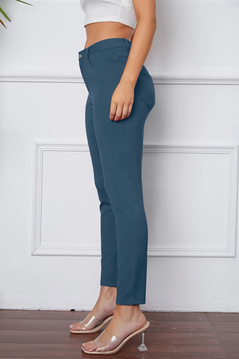 StretchyStitch Pants by Basic Bae - Alwesbo Fashion