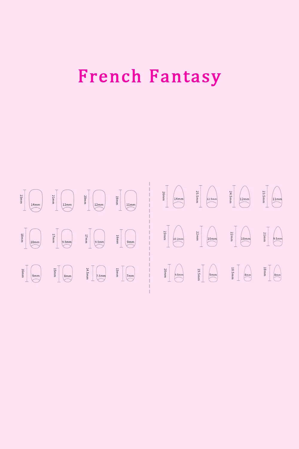 SO PINK BEAUTY Press On Nails 2 Packs - Alwesbo Fashion