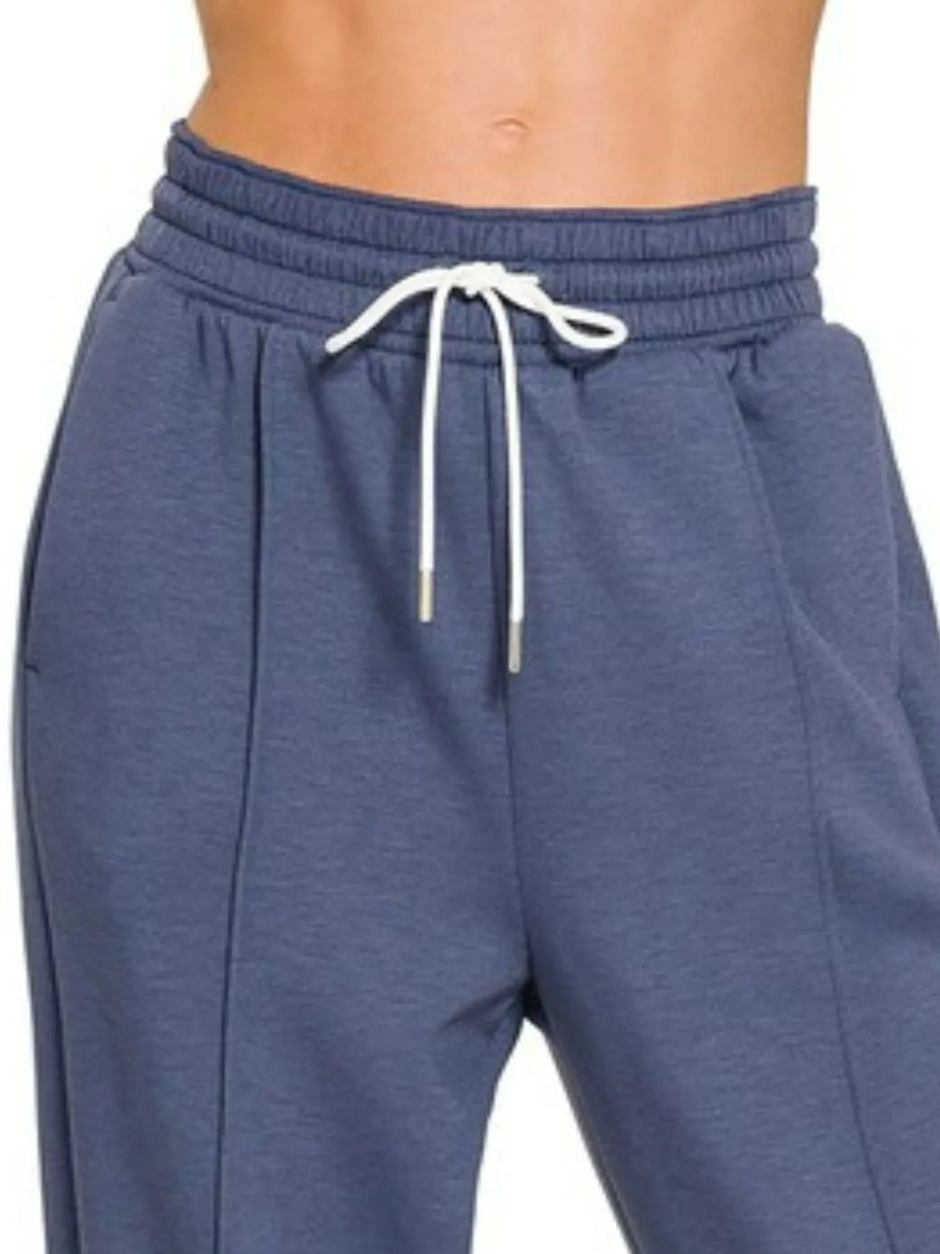 Zenana Drawstring Scuba Sweatpants with Pockets - Alwesbo Fashion