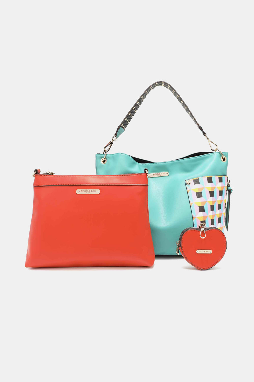 Nicole Lee USA Quihn 3-Piece Handbag Set - Alwesbo Fashion