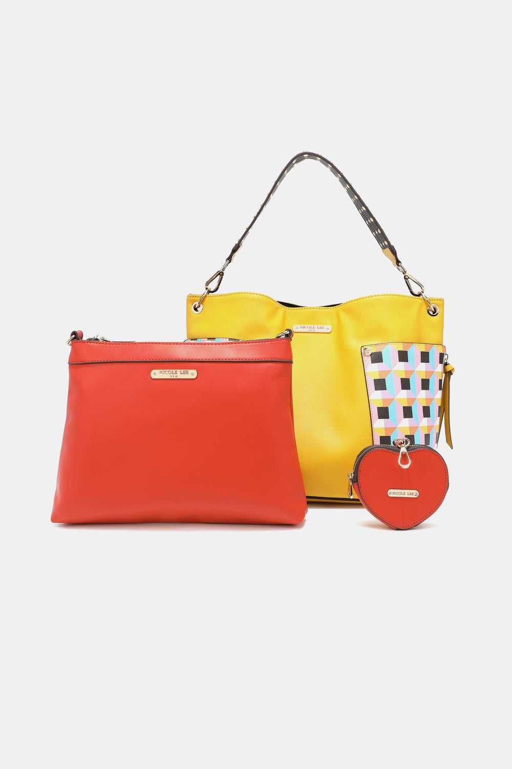 Nicole Lee USA Quihn 3-Piece Handbag Set - Alwesbo Fashion