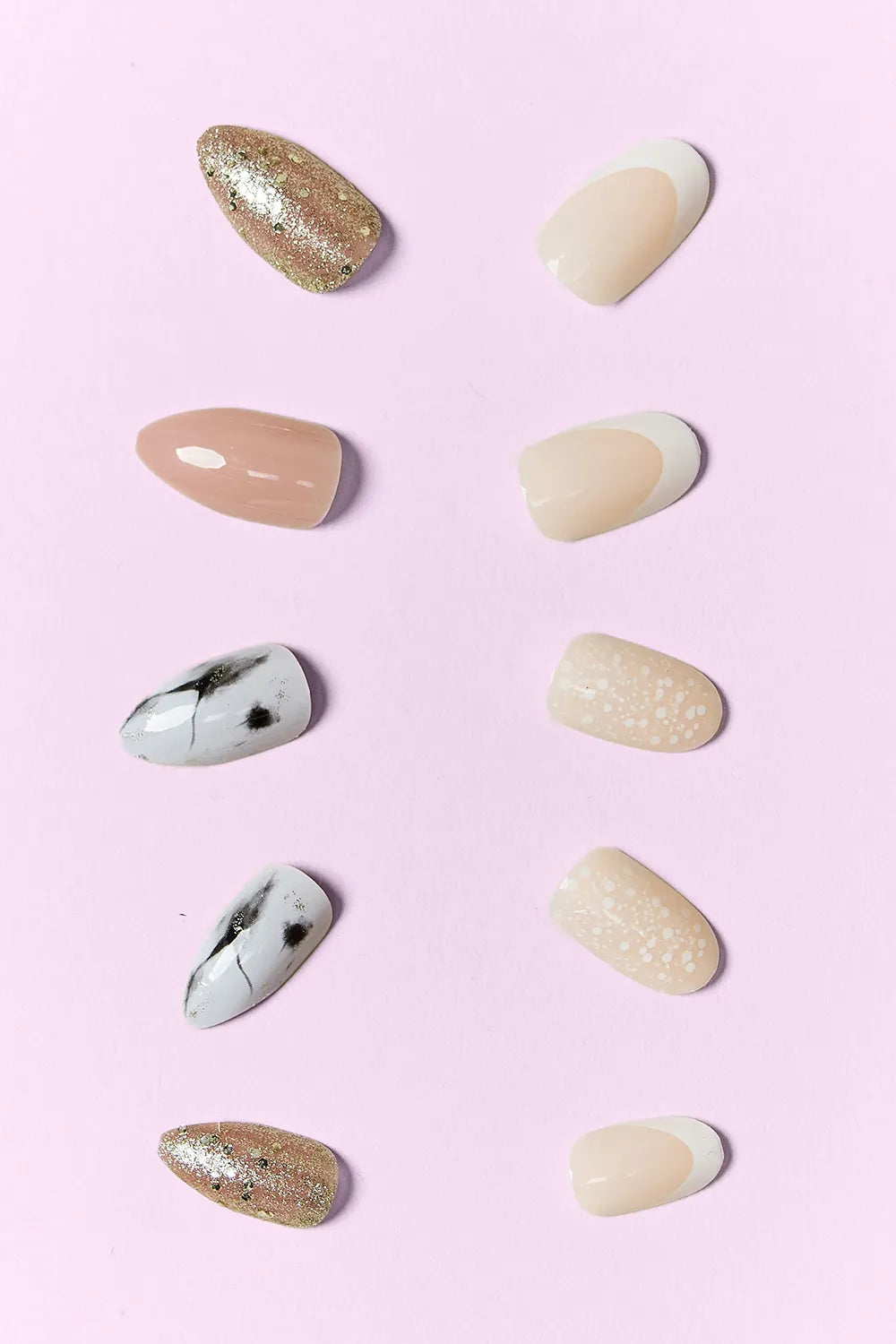 SO PINK BEAUTY Press On Nails 2 Packs - Alwesbo Fashion