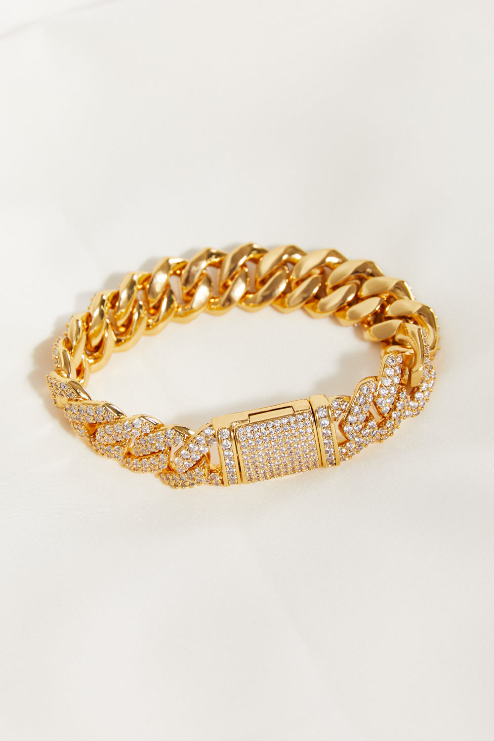 Alloy Inlaid Zircon Bracelet - Alwesbo Fashion