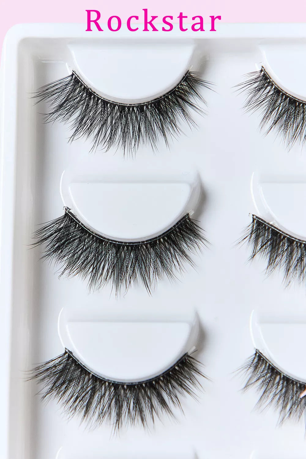SO PINK BEAUTY Faux Mink Eyelashes 5 Pairs - Alwesbo Fashion