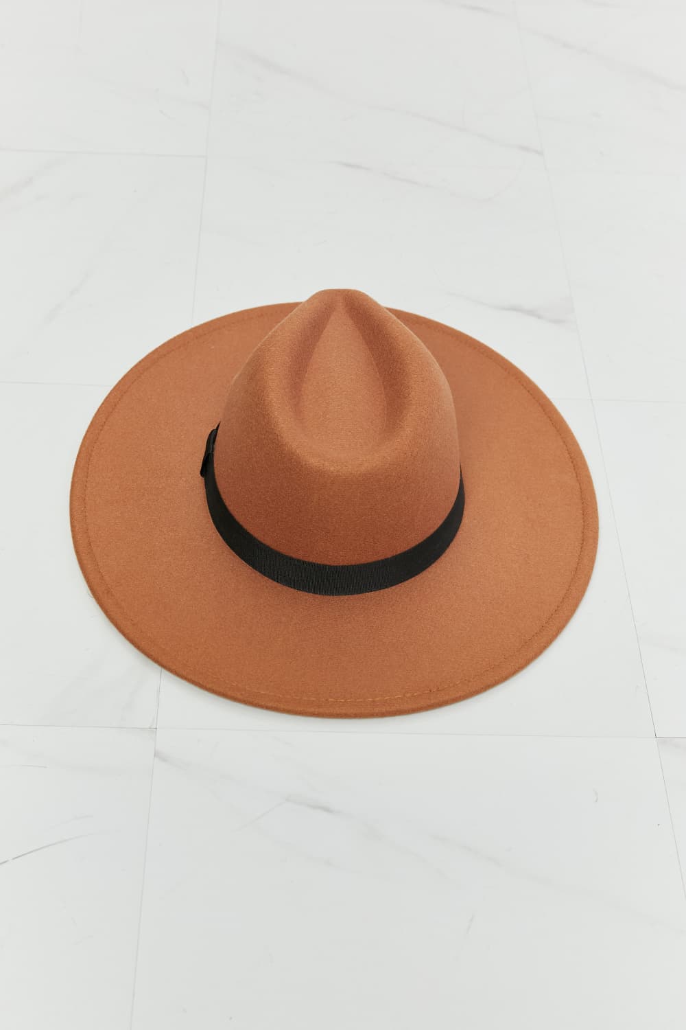 Fame Enjoy The Simple Things Fedora Hat - Alwesbo Fashion