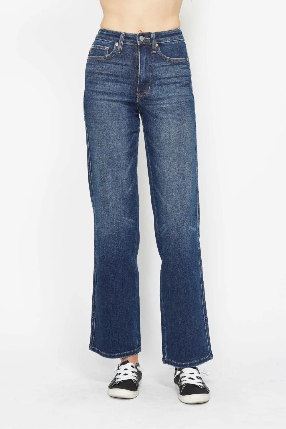 Judy Blue Full Size High Waist Tummy Control Jeans - Alwesbo Fashion