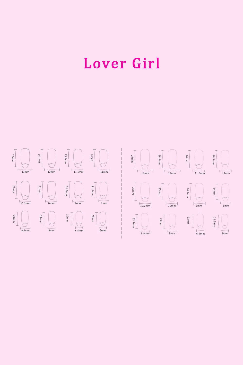 SO PINK BEAUTY Press On Nails 2 Packs - Alwesbo Fashion