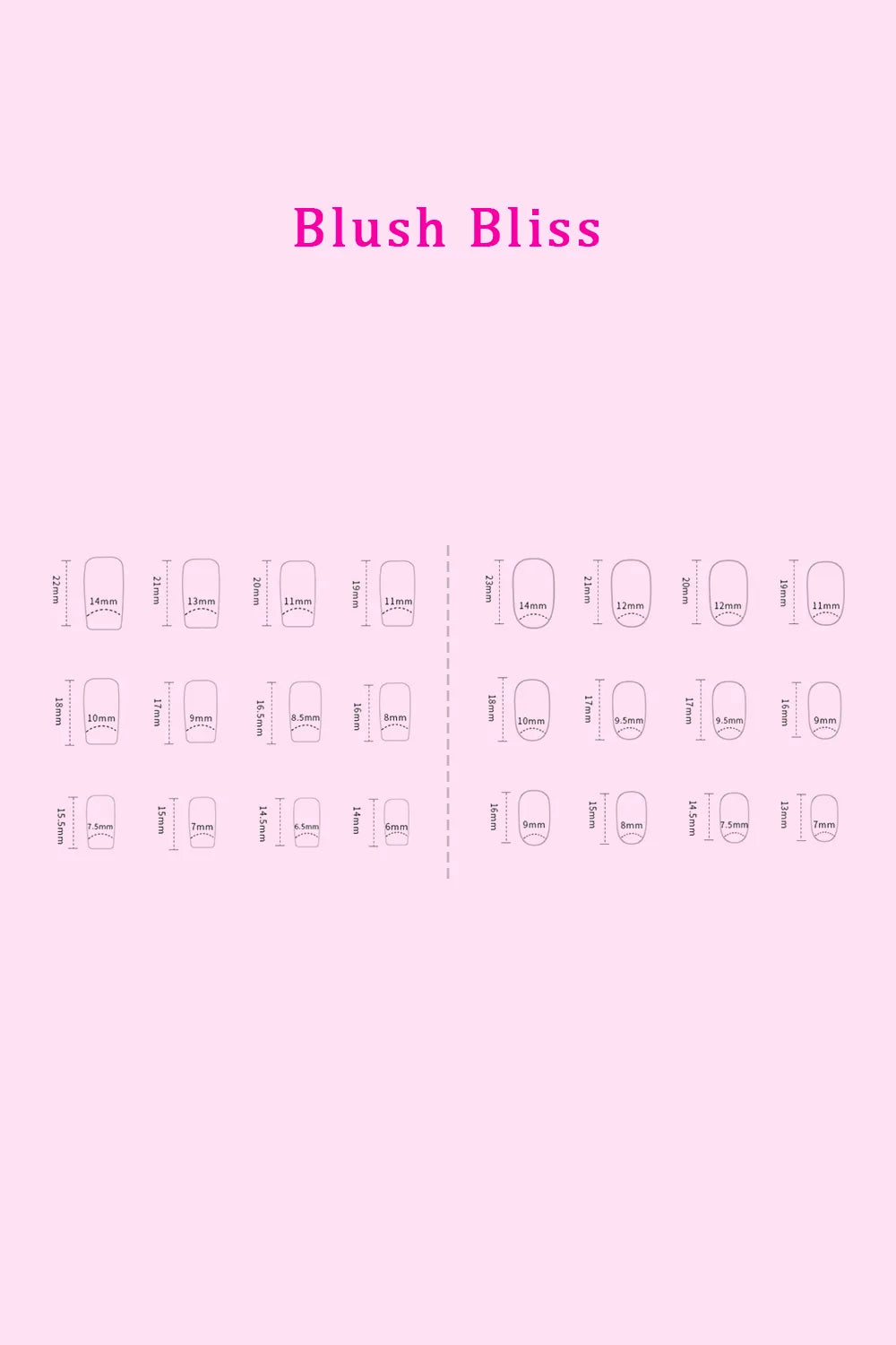 SO PINK BEAUTY Press On Nails 2 Packs - Alwesbo Fashion