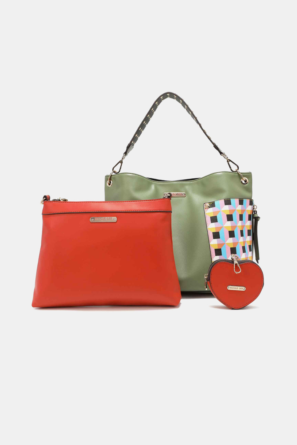 Nicole Lee USA Quihn 3-Piece Handbag Set - Alwesbo Fashion