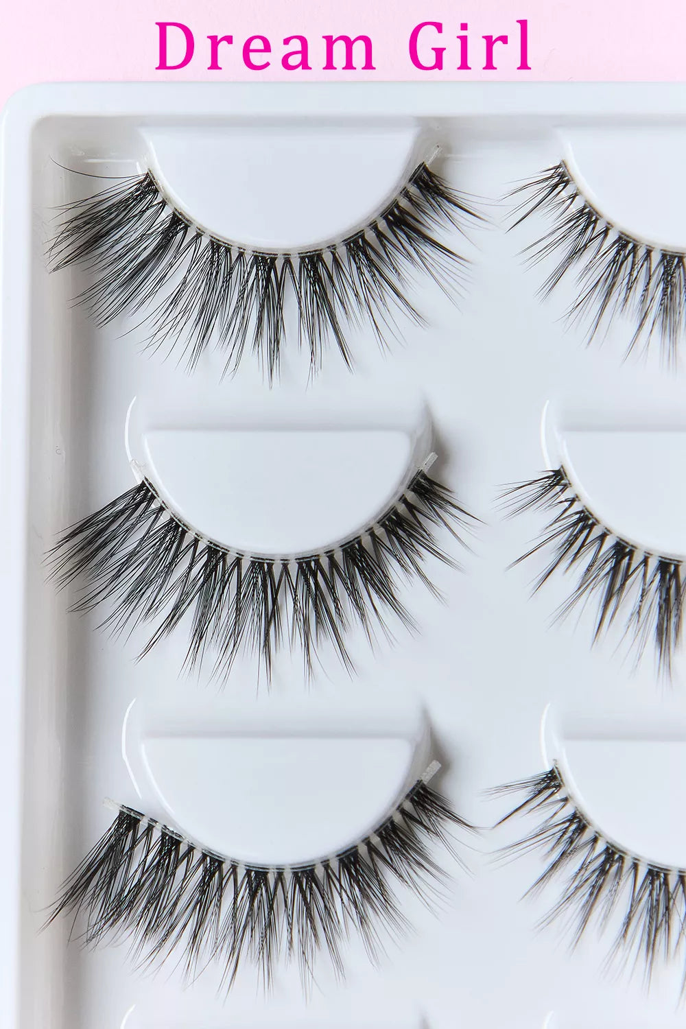 SO PINK BEAUTY Faux Mink Eyelashes 5 Pairs - Alwesbo Fashion