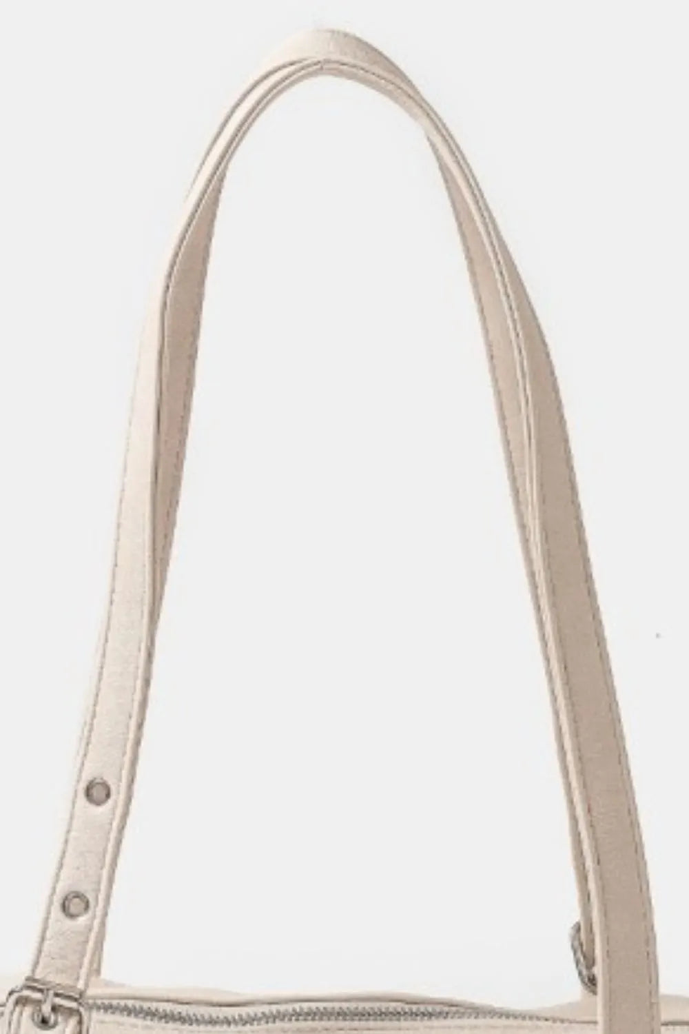 Fame Multi Grommet Belt Strap Rustic Rectangular Hand Bag - Alwesbo Fashion