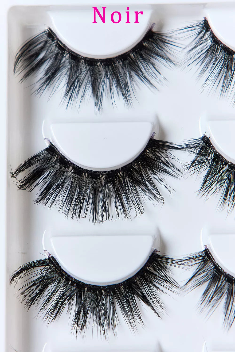 SO PINK BEAUTY Faux Mink Eyelashes 5 Pairs - Alwesbo Fashion